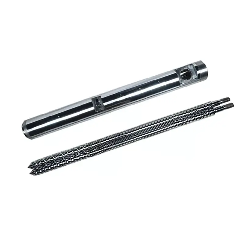 Hoe oantsjutte in parallel twilling screw barrel foar hege-filled PVC Hoe oantsjutte in parallel twilling screw barrel foar hege-filled PVC