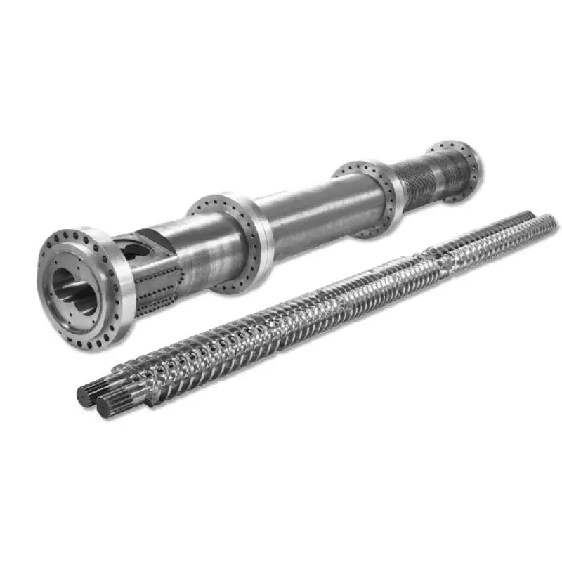 Parallel twin screw barrel klaring: wat te mjitten foardat ferfanging