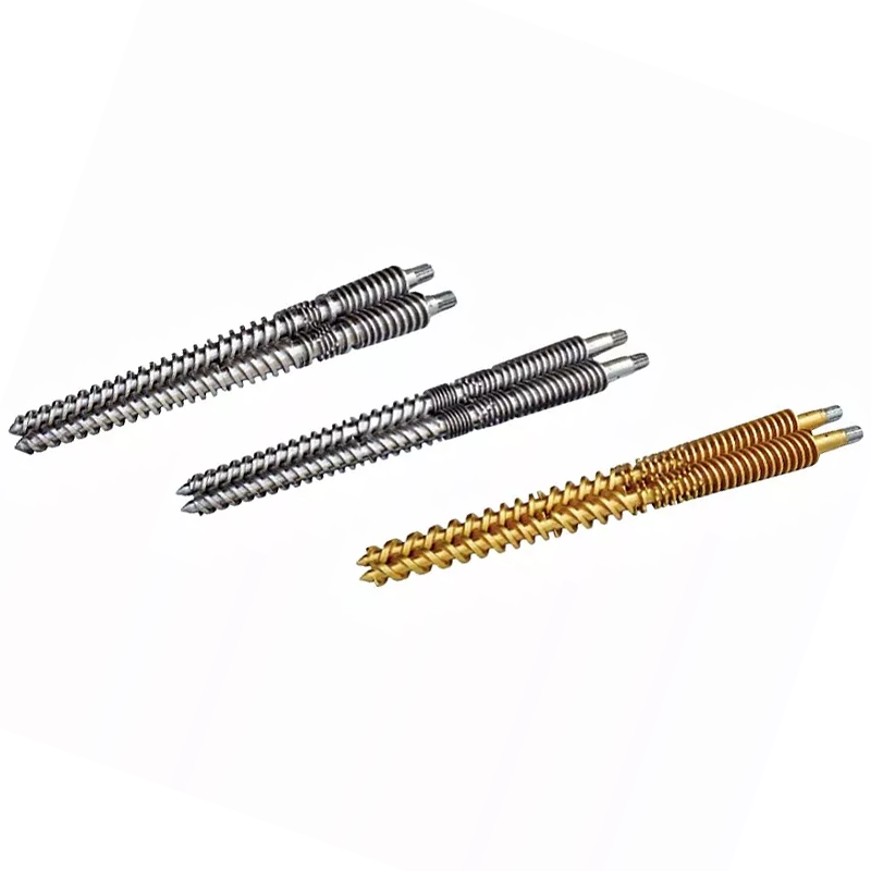 Non-yntergripende konyske Twin Screw
